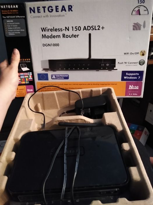 Router NETGEAR Router ADSL2+ N150 DGN1000