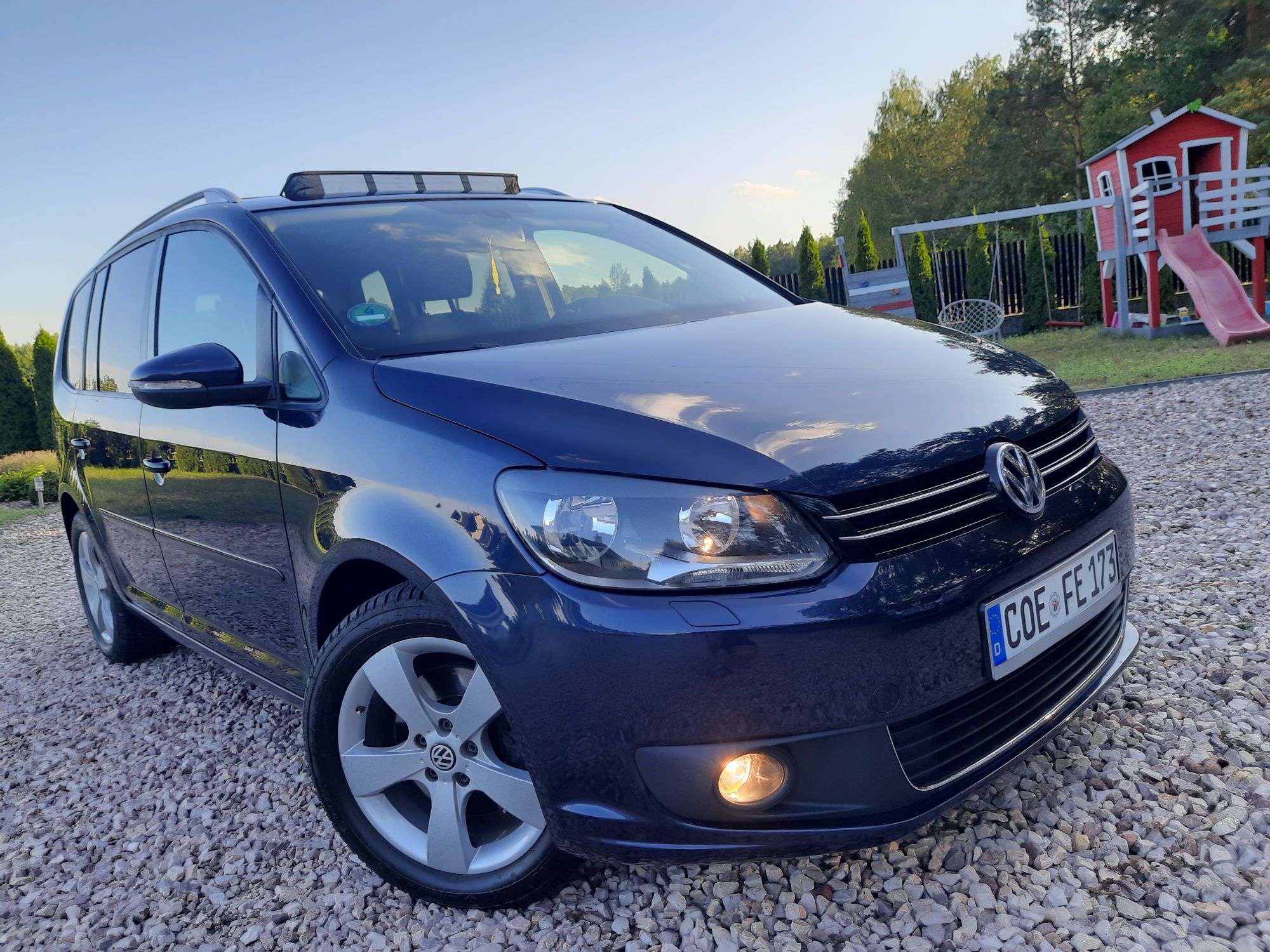 Vw Touran**2.0 Tdi Cr**140 Km**6 Biegów**Panorama**Navi**Grz.Fotele**
