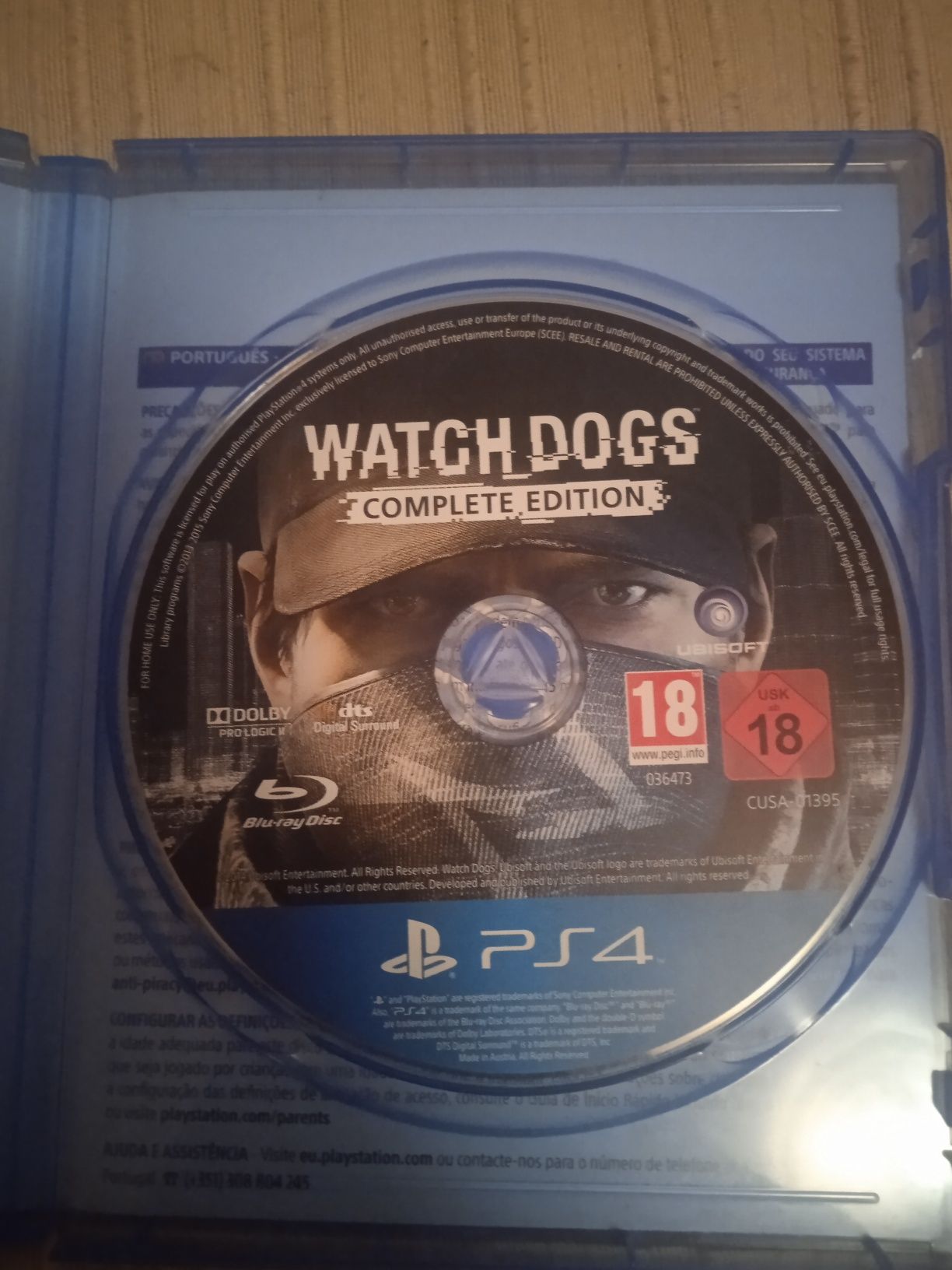 Jogo watch dogs ps4