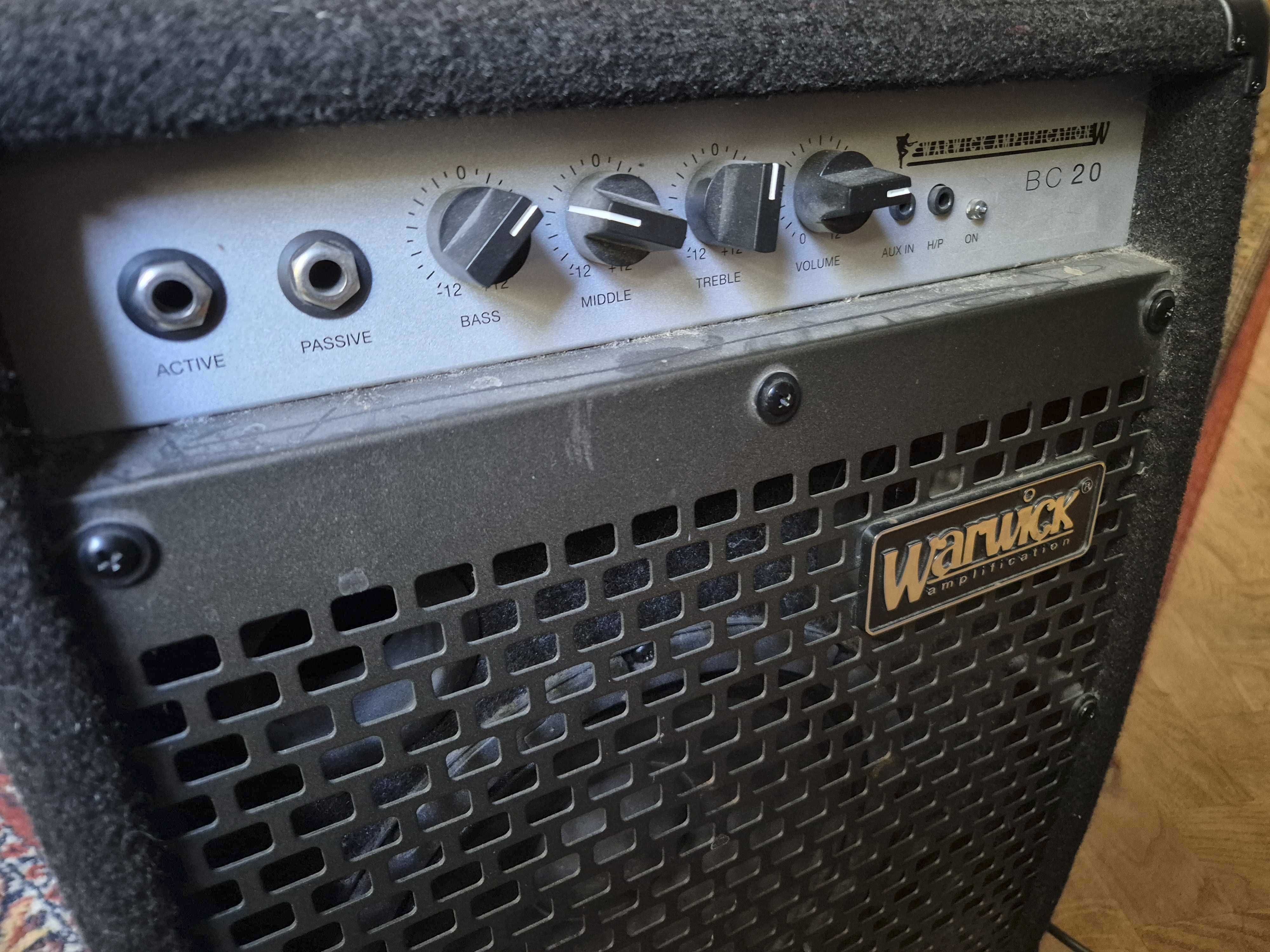 Wzmacniacz basowy Warwick BC 20