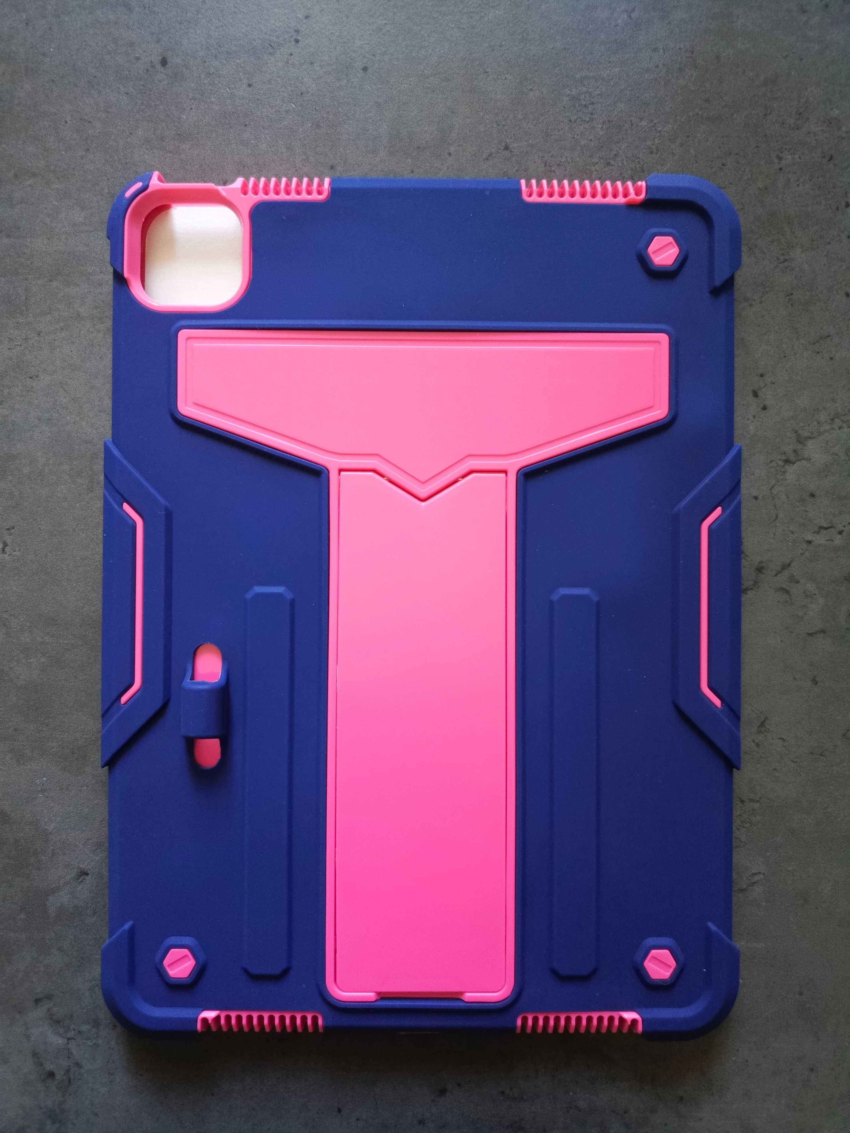 Etui Case do iPad Air 5/Air 4/Pro 11"  Pancerny Granatowo Różowy
