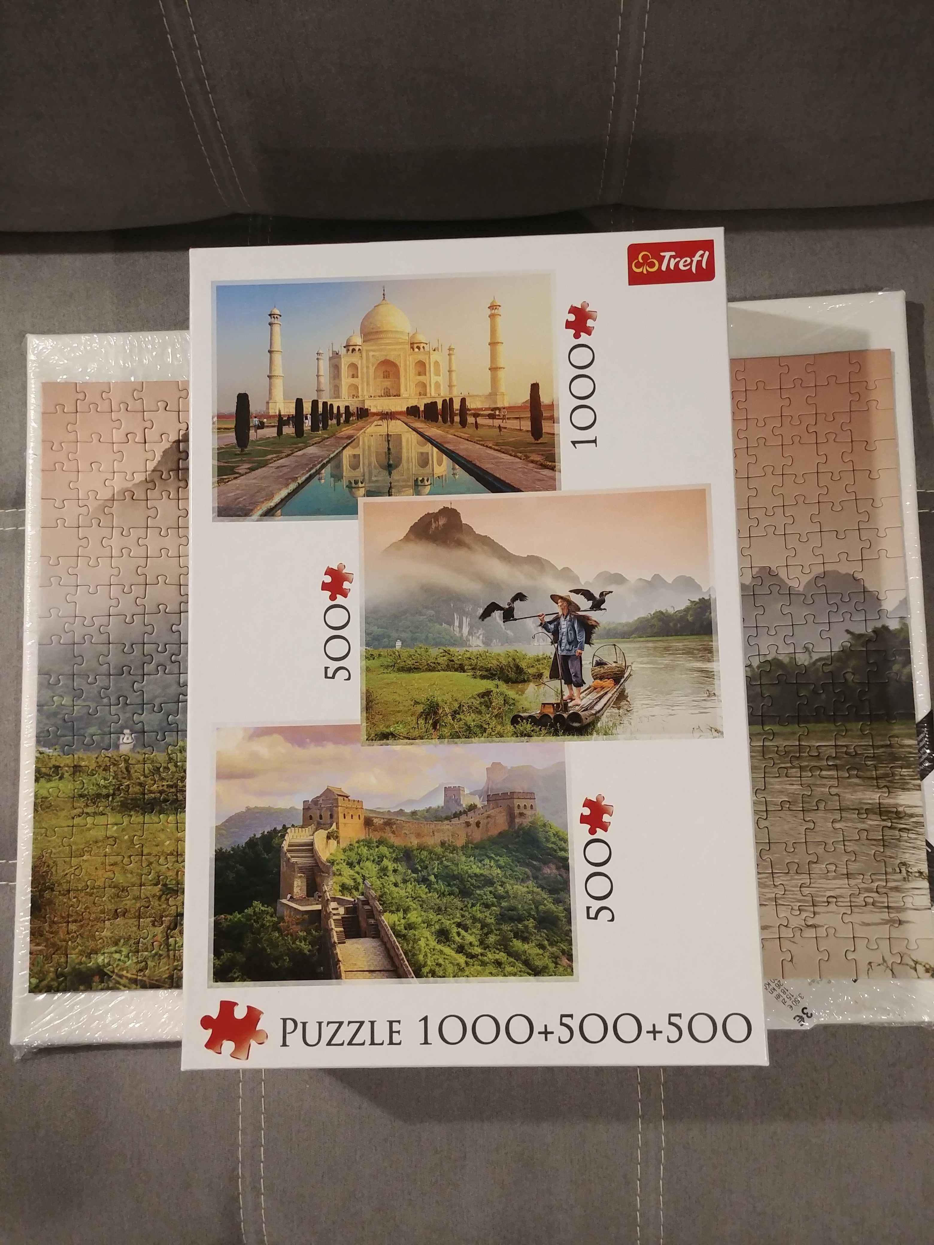 Puzzle 3w1 500 +500+1000