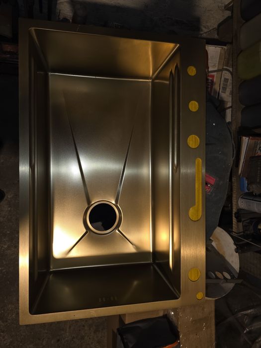 Zlewozmywak jednokomorowy Golden 712×490×260