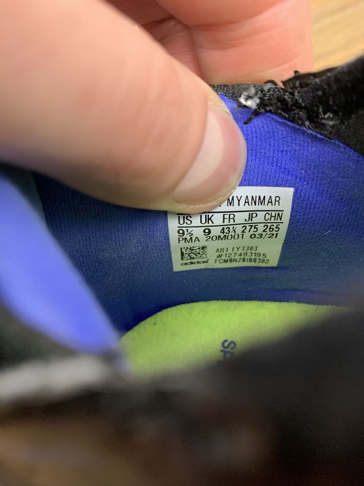 Футбольні футзалки adidas original 43 бампи чоловічі