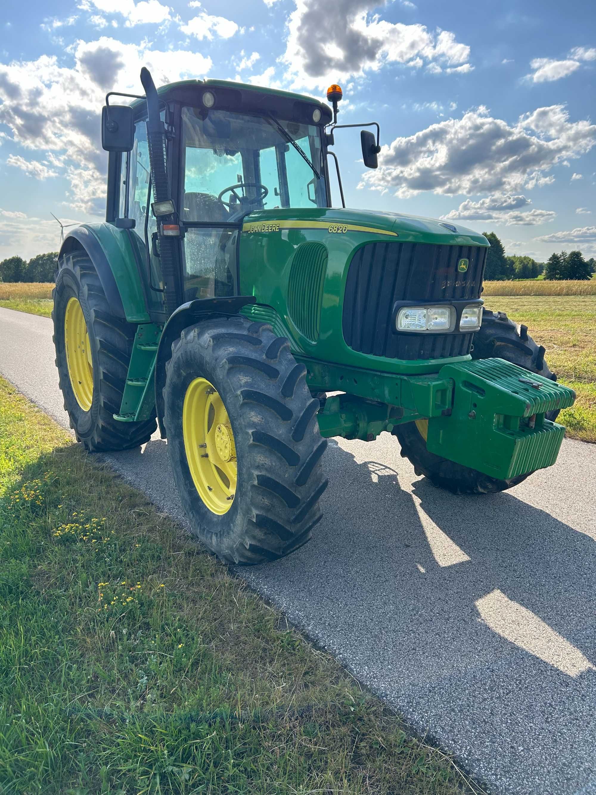 John Deere 6820 PowerQuad zwykła pompa 2002R Klima