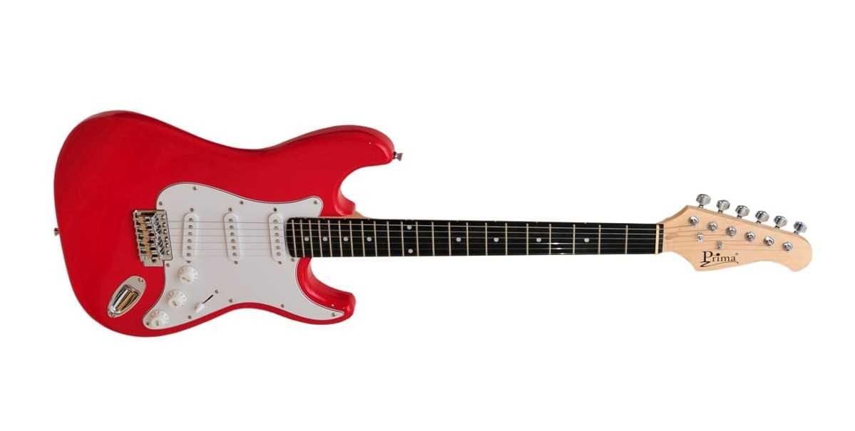 Prima ST350 RED gitara elektryczna typu stratocaster ST-350