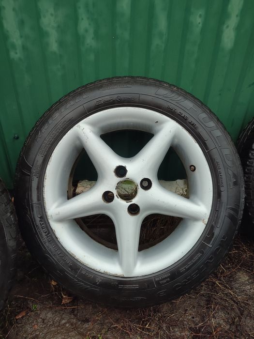 Продам диски з ризиною r 15 4*100 Volkswagen, Opel, Lanos , Aveo