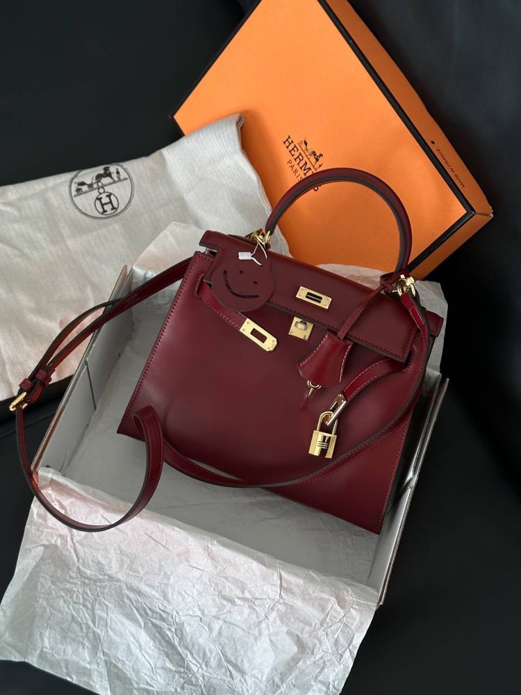 Сумка Hermes шкіряна
