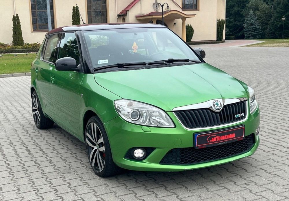 Skoda Fabia Zarejestrowany - benzyna - automat - LPG - wersja VRS