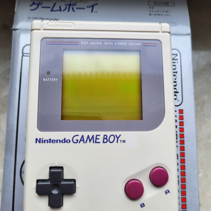 Nintendo Game Boy DMG-01 oryginał, bardzo dobry stan, replika pudełka