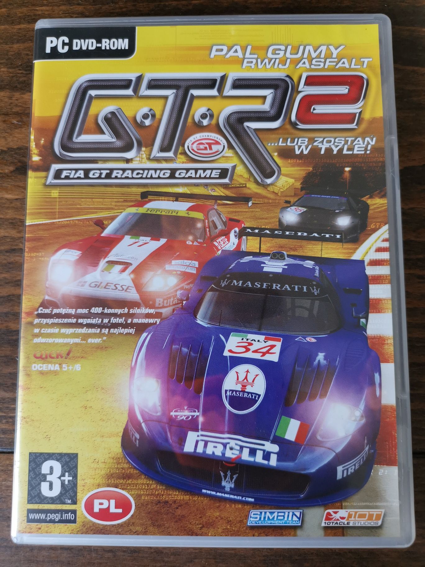 Gtr2, gra na komputer PC