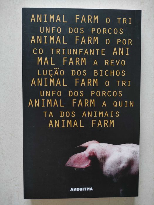 Livro "A quinta dos animais" de George Orwell