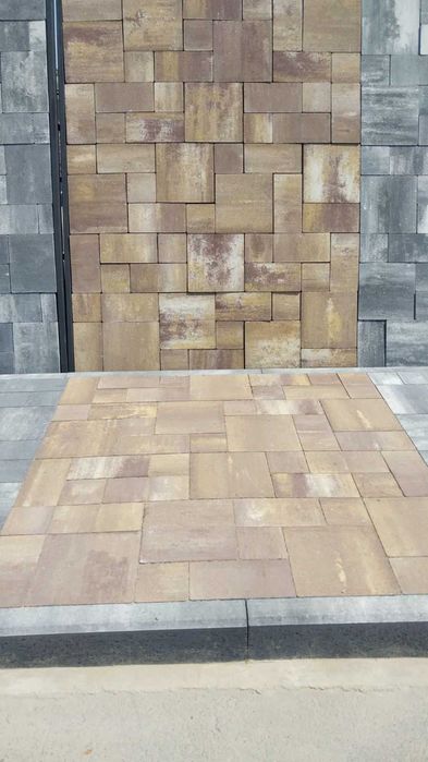 Тротуарна плитка "Модерн NEW" без фаски, 40 та 60 мм, від виробника