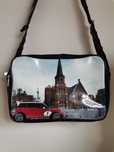 Torba A4 czarna z motywem