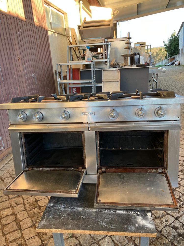 Fogão c/ forno duplo - Junex