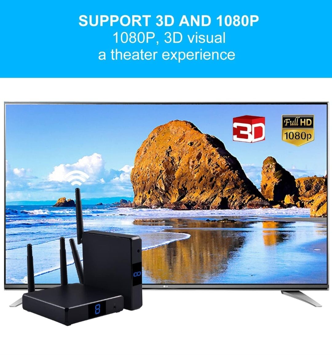 Moretop MT-HD3504 Bezprzewodowy nadajnik i odbiornik wideo i audio