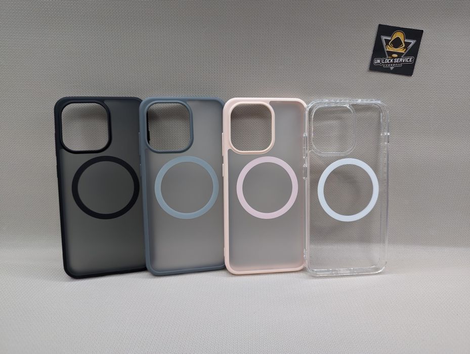 Oneplus 13T Прозорий/Матовий чохол MagSafe Протиударний чехол