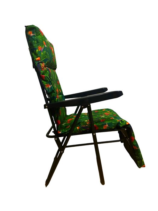 Leżak plażowy fotel lekki -nowy