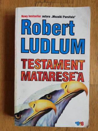 Robert Ludlum Testament Matarese'a - thriller - wydanie z 1991