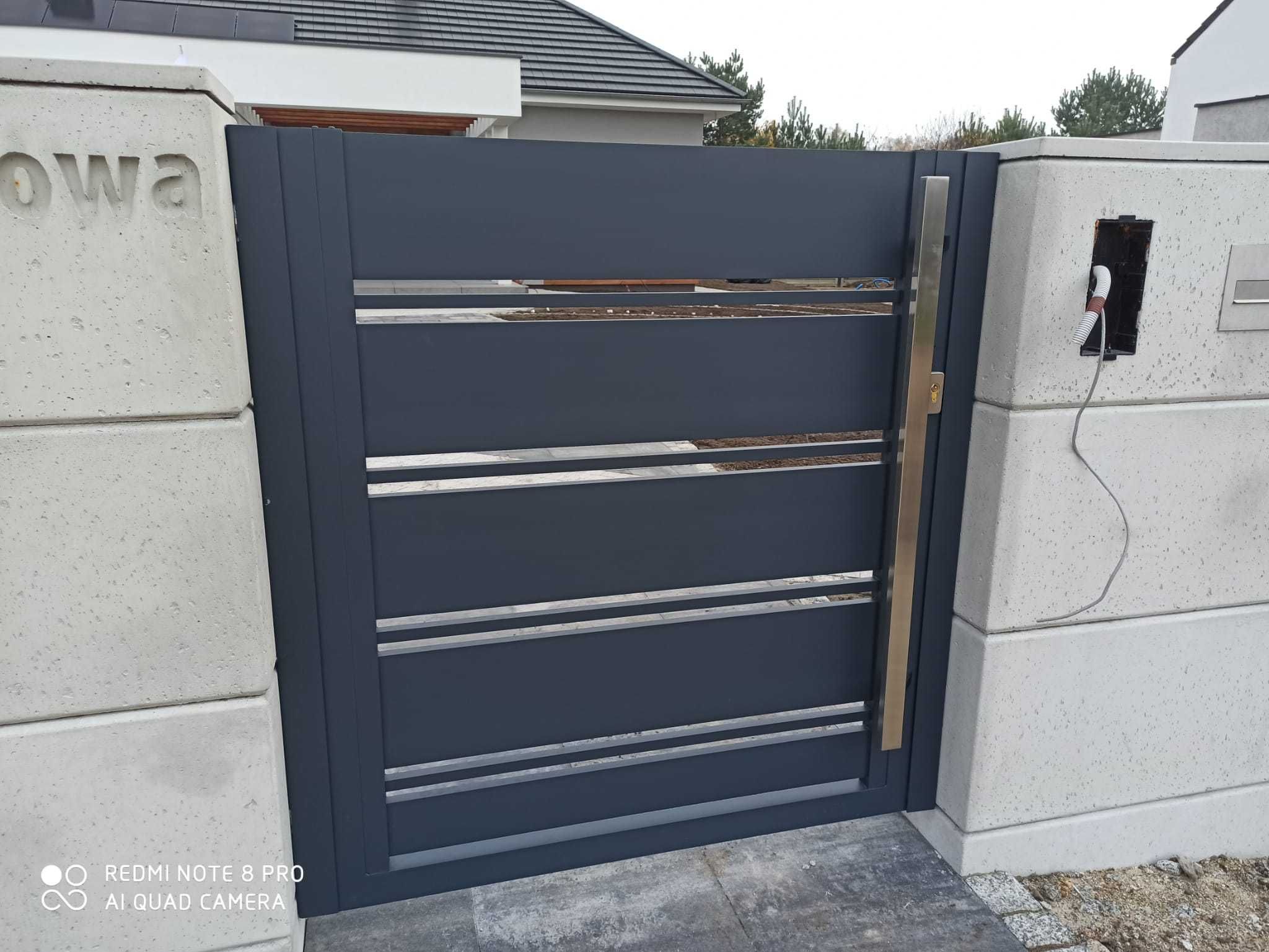 .. Przęsło ogrodzeniowe aluminiowe płot palisadowy, wysoka jakość