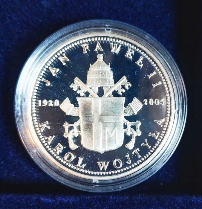 24 srebrne medale w kasecie-Jan Paweł II Człowiek który zmienił świat