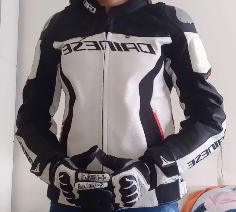 Blusão de mulher, Dainese Racing 3, tamanho XS (40)