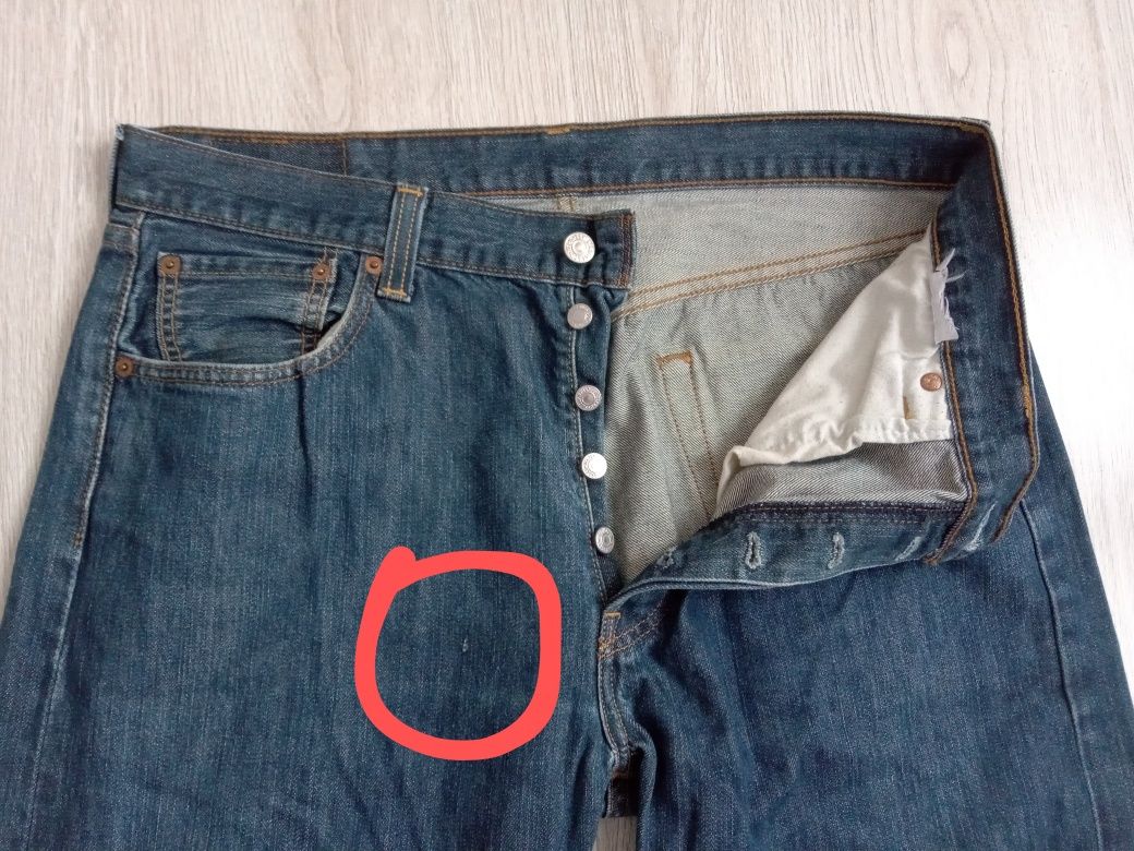 Levi's 501 W36 L32 dżinsy