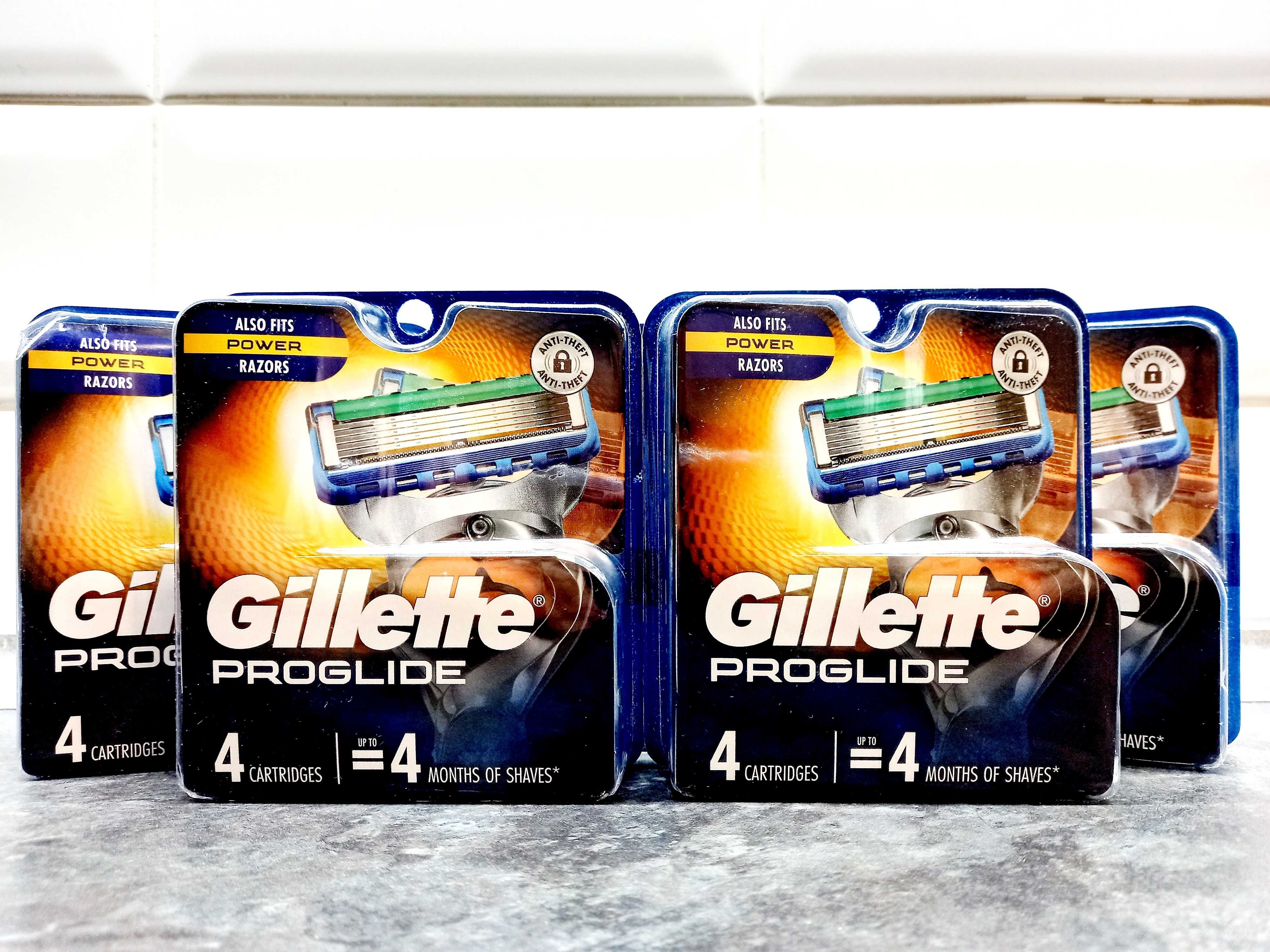 Gillette, Fusion5 ProGlide (4 cartridges), картриджи для бритья Fusion