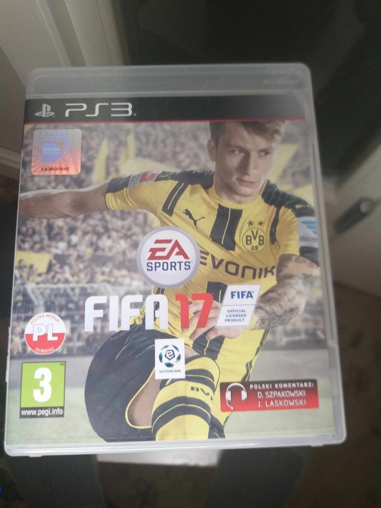 Gra Fifa 17 PS3 PlayStation ENG fifa piłkarska ps3