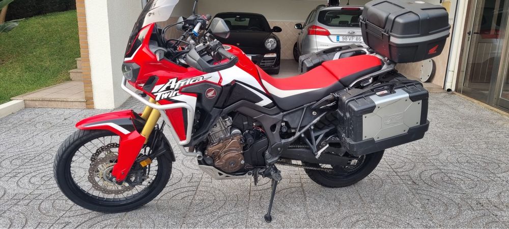 Honda Africa twin 1000cc caixa DCT