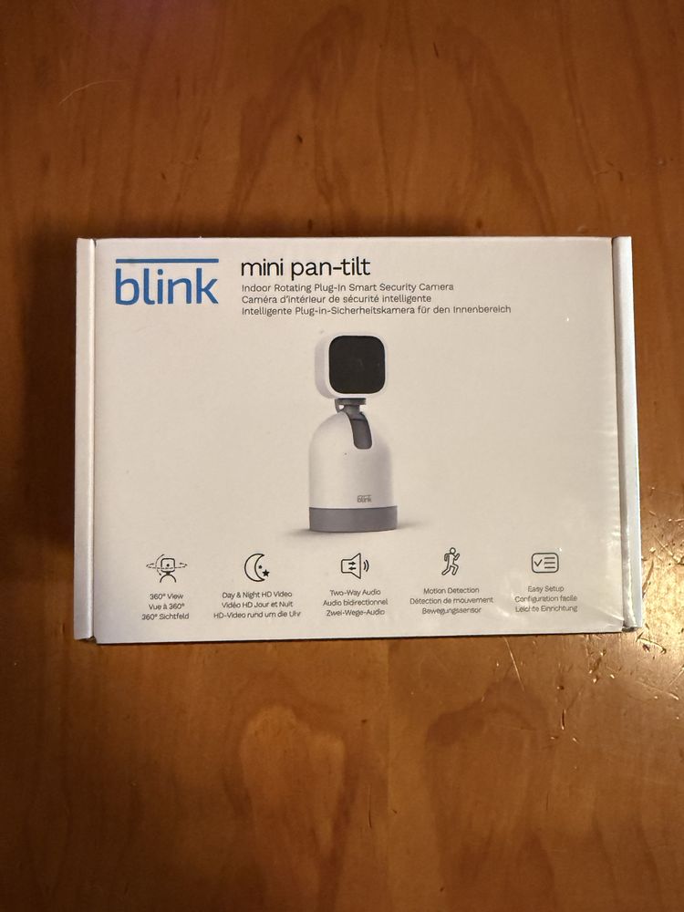 Câmara Blink Mini Pan-Tilt Branca - Selada