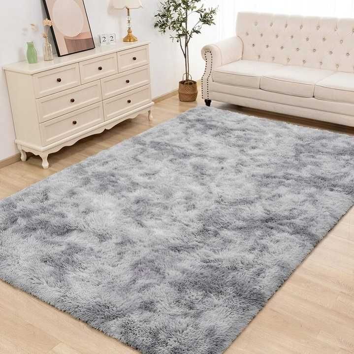 ZESTAW NOWYCH 2x dywanów Pluszowy Dywan Shaggy Puszysty 120x170 Miękki