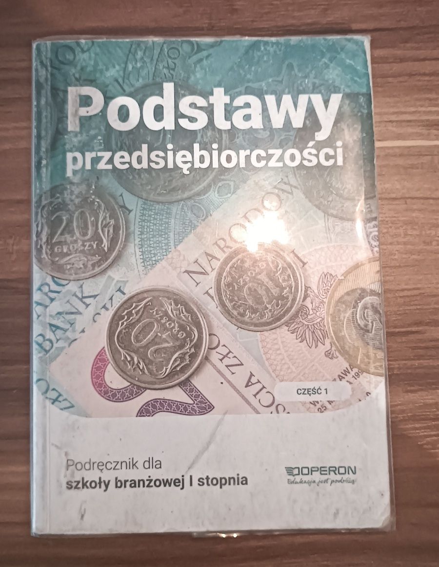 Książka podstawy przedsiębiorczości 1 branżowa