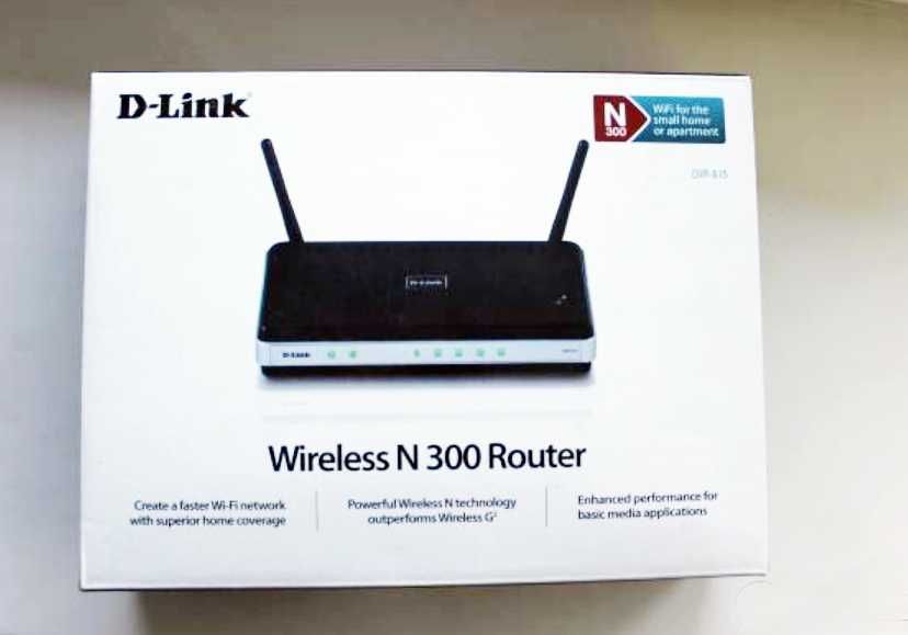 Wi-fi маршрутизатор Беспроводной Роутер D-Link DIR-615