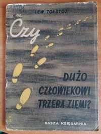 Lew Tołstoj "Czy dużo człowiekowi trzeba ziemi?"