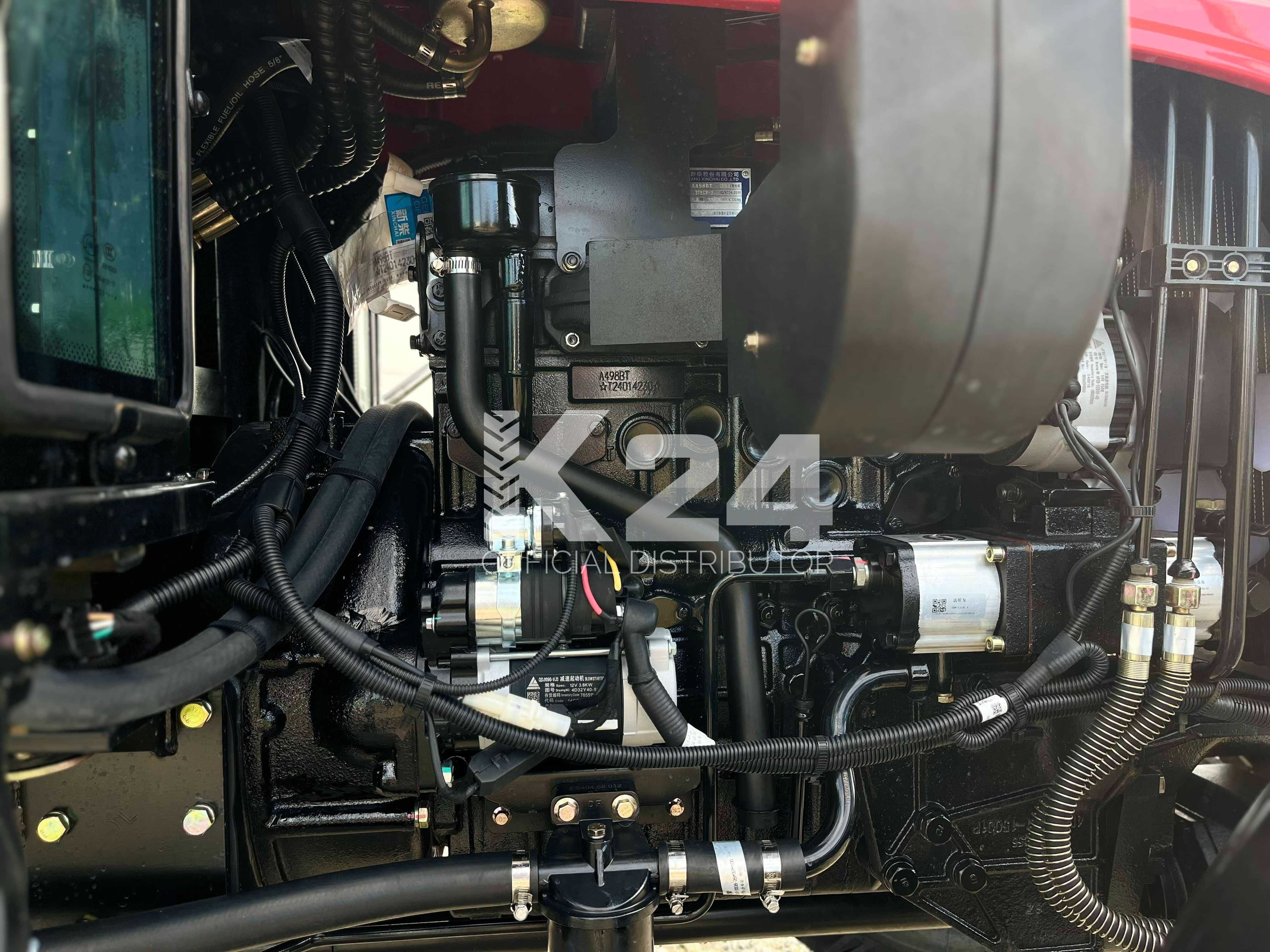 Трактор YTO NMF 554 X, колісний трактор Юто
