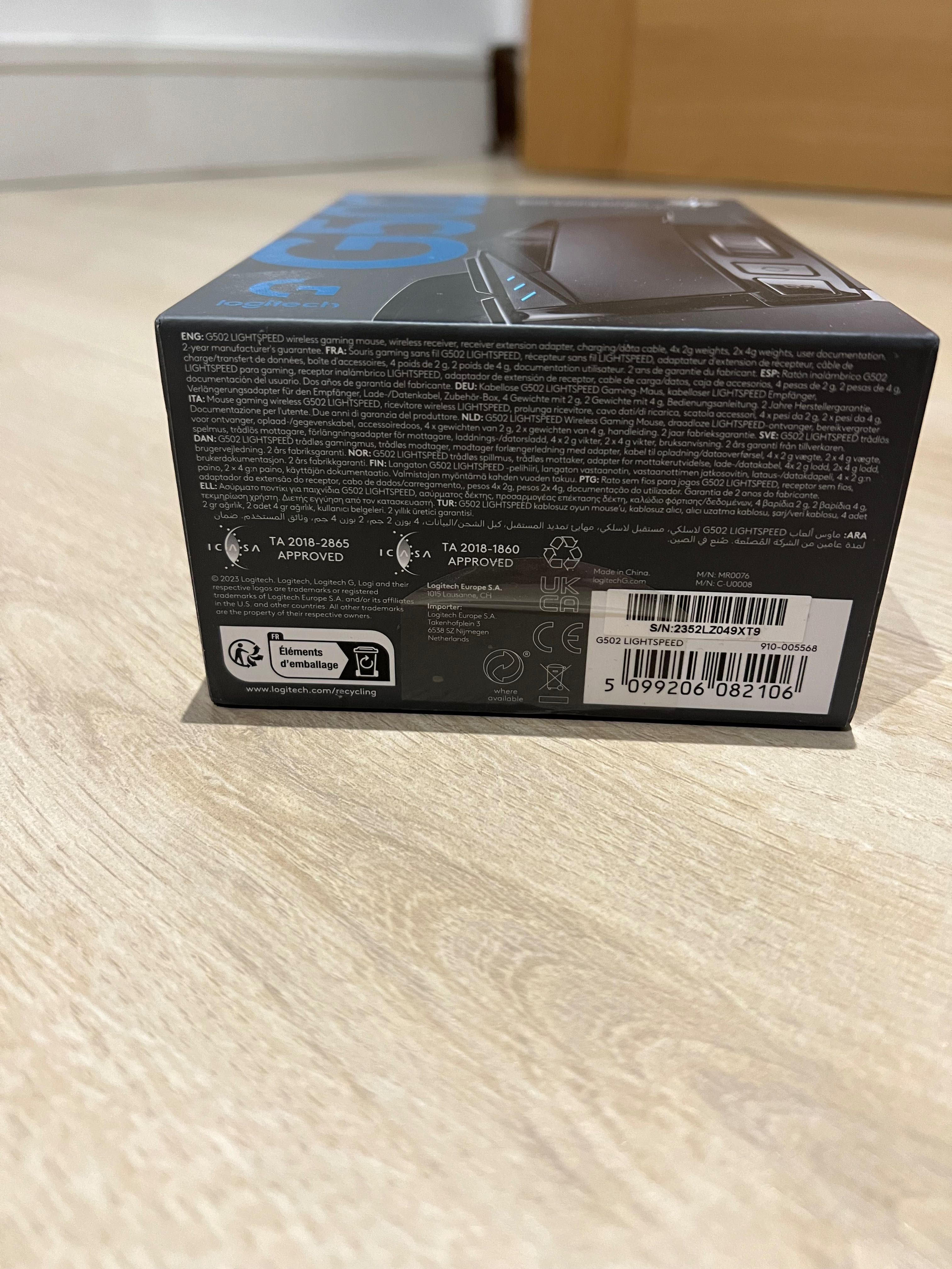 Logitech/G502 Бездротова ігрова миша Lightspeed/Нова/Запакована/New