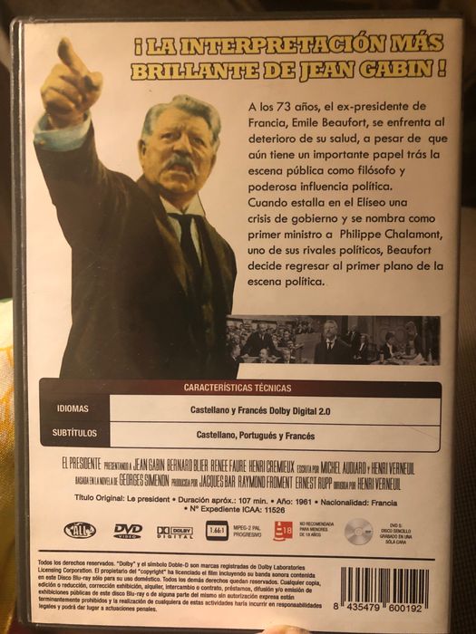 Le President — filme francês de 1961