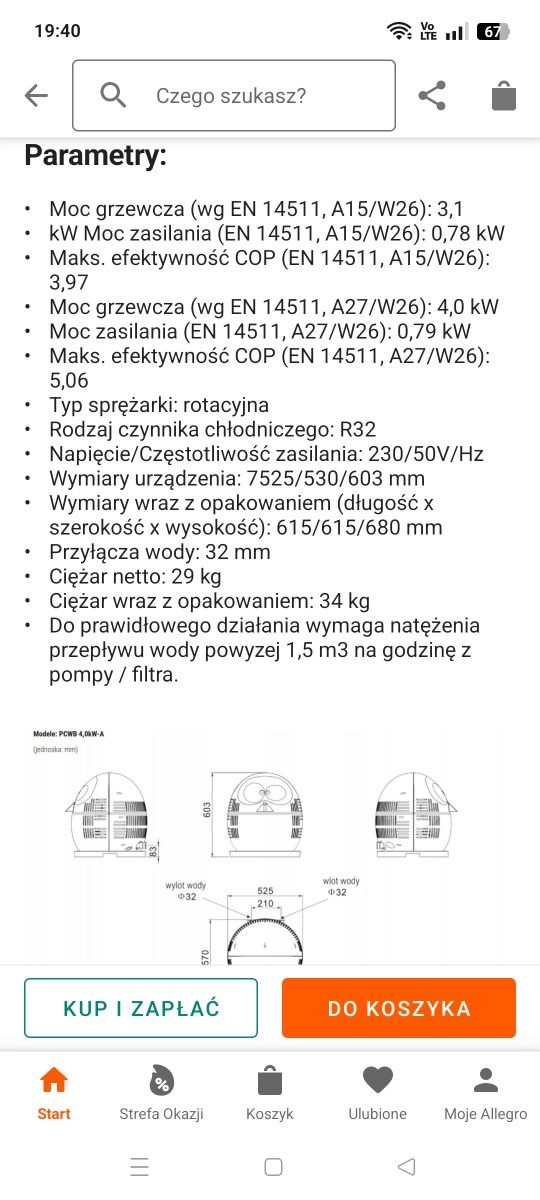 Pompa ciepła do basenu hewalex pingwin