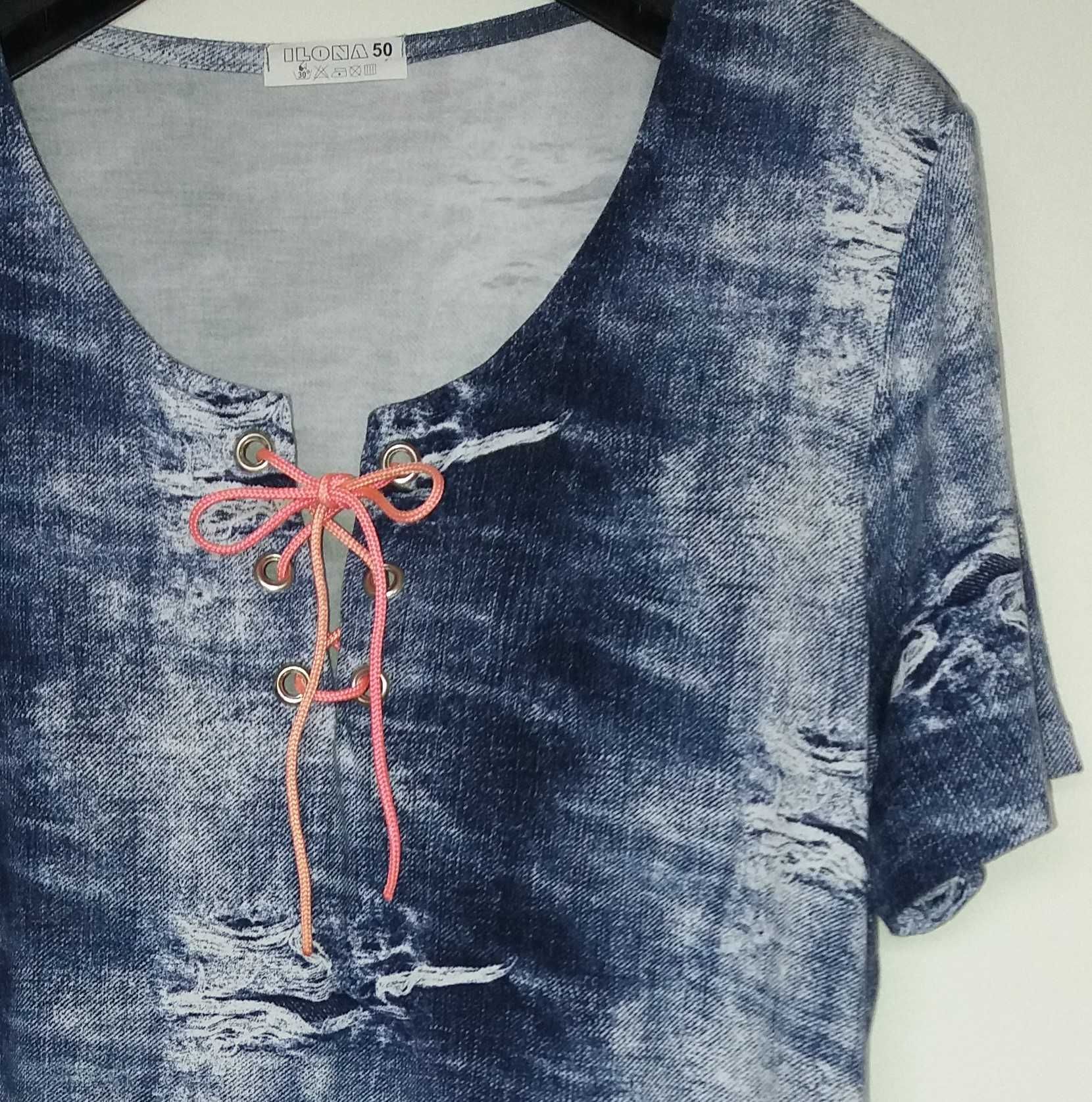 L(46) Wygodna tunika jak nowa Butik