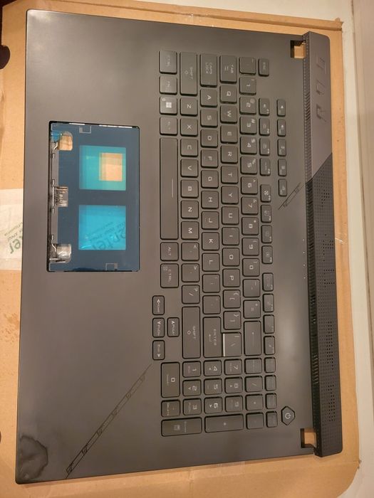 Орігинал топкейс, клавіатура Asus ROG Strix Scar 17 G733PY, G733PYV