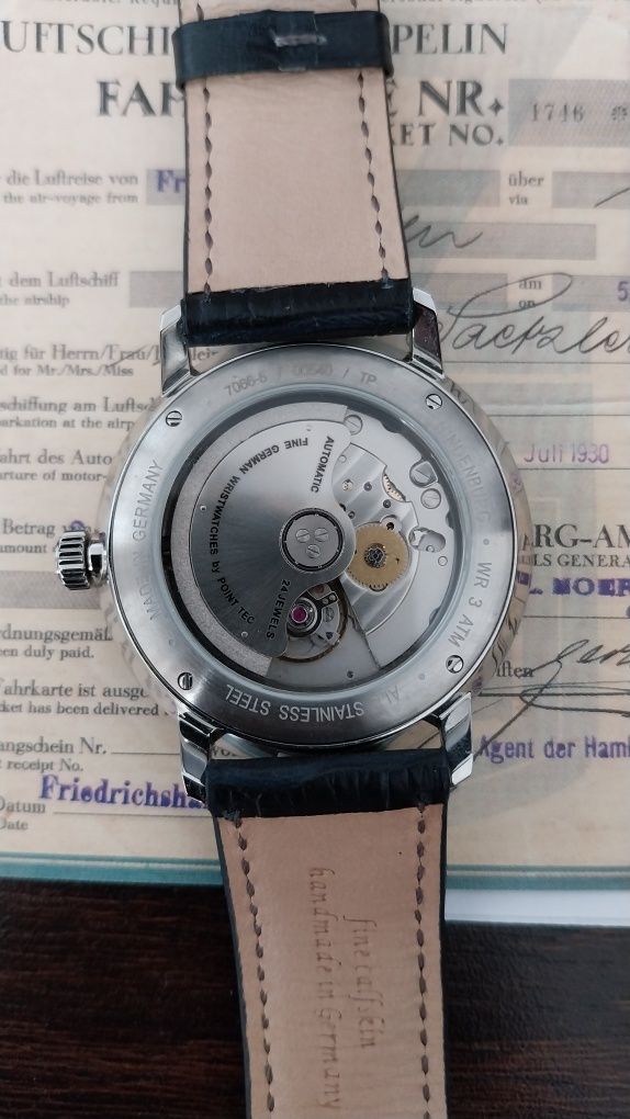 Zegarek męski Zeppelin LZ129 Hindenburg Automatic (7066-5)