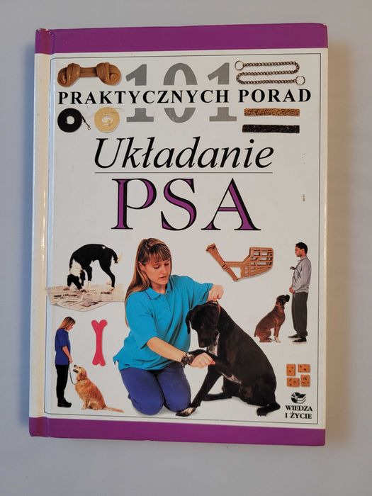 Książka  poradnik Układanie psa dr Bruce Fogle
