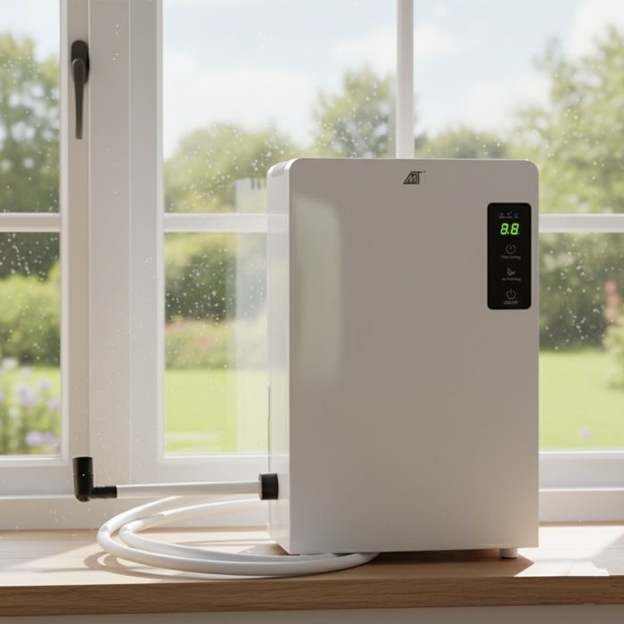 Осушитель воздуха Ruhhy O16408 с УФ-лампой TiO2 и шлангом для слива