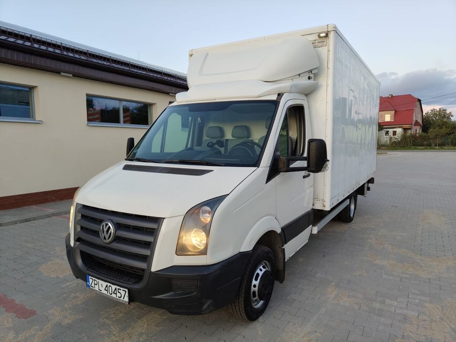 Volkswagen Crafter na bliźniaku winda samowyładowcza klima kat. B,