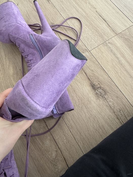 Стріпи Pleaser трійки замшеві 35р.