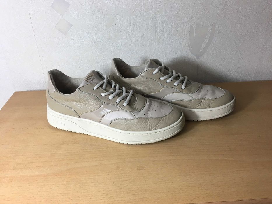 Skóra Naturalna !!! Sneakersy Ryłko roz.37