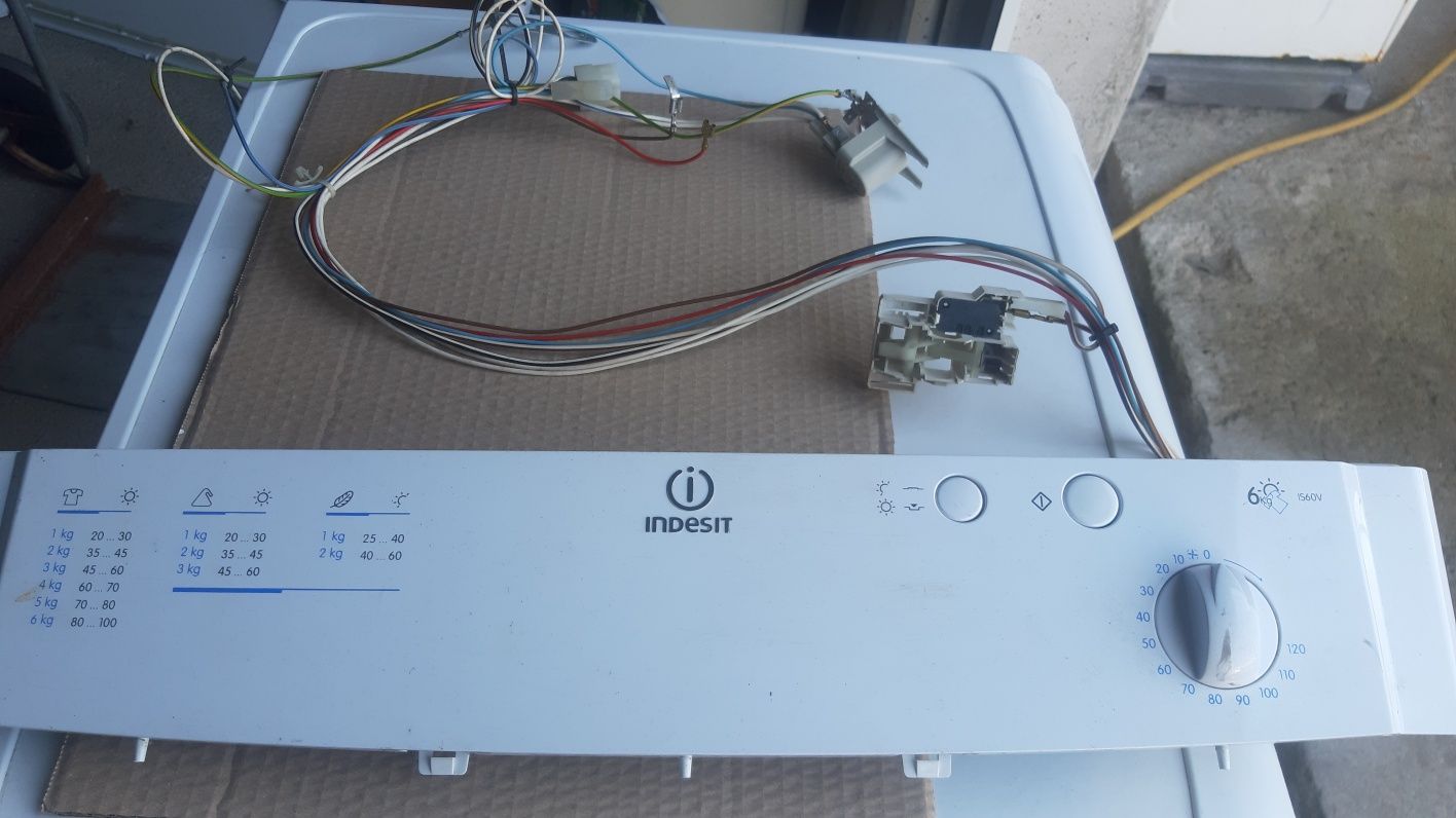 Painel máquina de secar  indesit IS60V