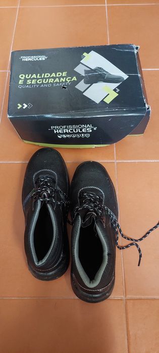 Bota Biqueira Aço Hercules - tamanho 45