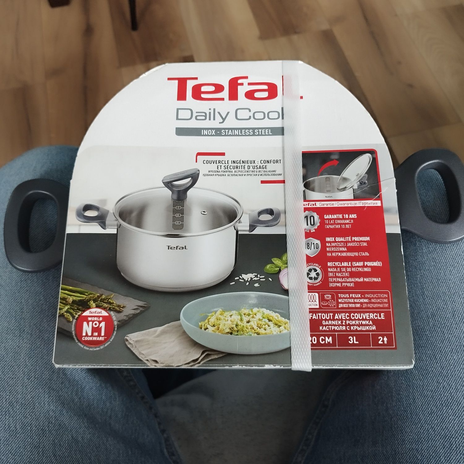 Garnek Tefal 3L Nowy